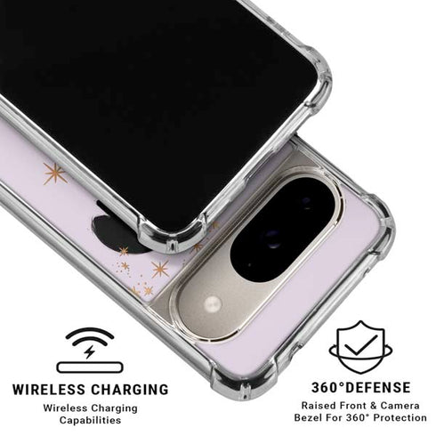 Disney Tinker Bell Sass Smarts and Cute Google Pixel 10 Clear Case